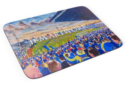 Plough Lane Stadium Fine Art Mouse Mat - AFC Wimbledon